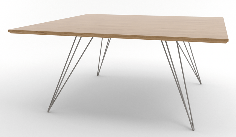 Williams Coffee Table - Large Rectangle - Tronk - Tables + Desks - Maple - Blood Red - HORNE