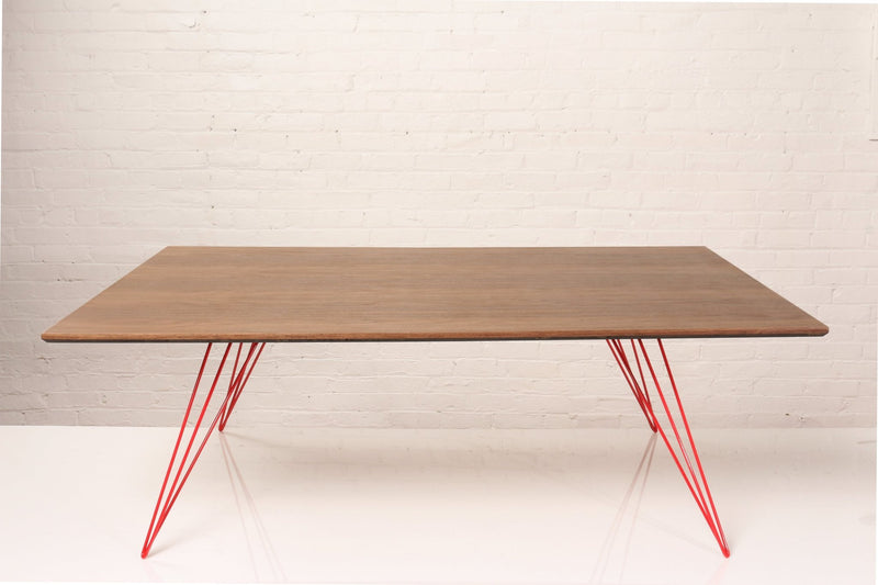 Williams Coffee Table - Large Rectangle - Tronk - Tables + Desks - Maple - Blood Red - HORNE