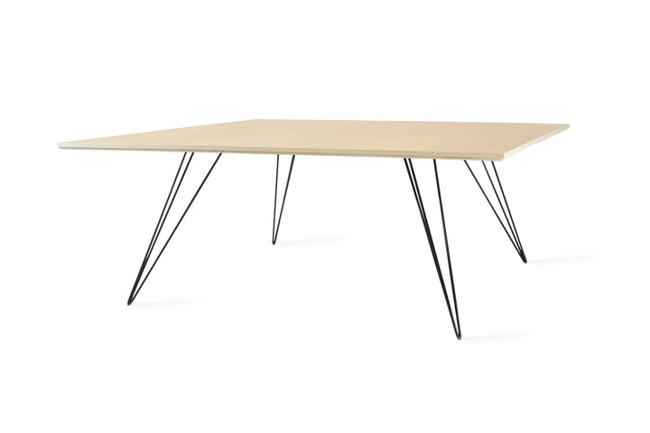 Williams Coffee Table - Large Square - Tronk - Tables + Desks - Maple - Black - HORNE