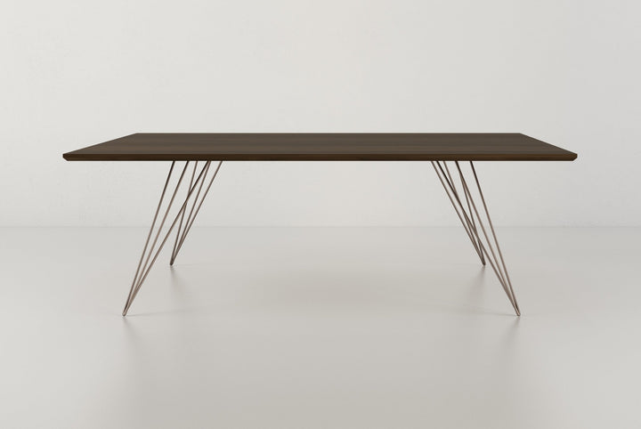 Williams Coffee Table - Large Square - Tronk - Tables + Desks - Walnut - Rose Copper - HORNE