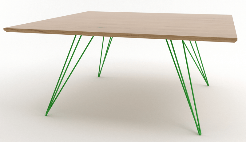 Williams Coffee Table - Large Square - Tronk - Tables + Desks - Maple - Gray - HORNE