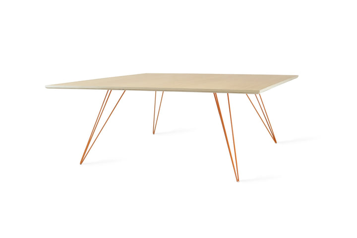 Williams Coffee Table - Large Square - Tronk - Tables + Desks - Maple - Orange - HORNE
