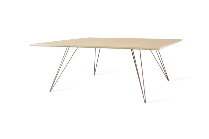 Williams Coffee Table - Large Square - Tronk - Tables + Desks - Maple - Rose Copper - HORNE