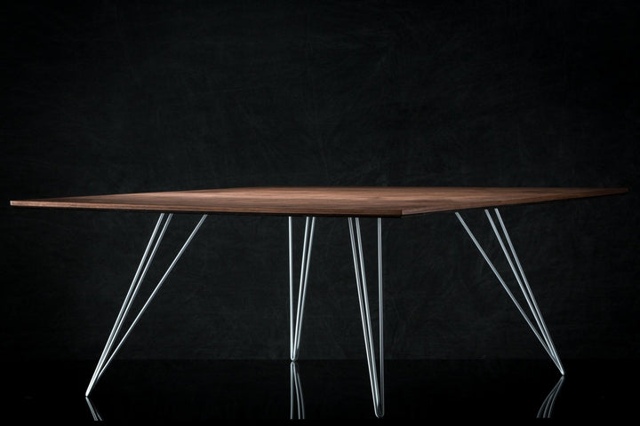 Williams Coffee Table - Large Square - Tronk - Tables + Desks - Walnut - Brassy Gold - HORNE