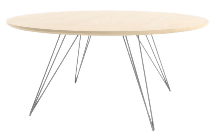 Williams Coffee Table - Small Circle - Tronk - Tables + Desks - Maple - Gray - HORNE
