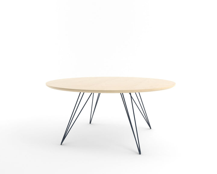 Williams Coffee Table - Small Oval - Tronk - Tables + Desks - Maple - Navy - HORNE