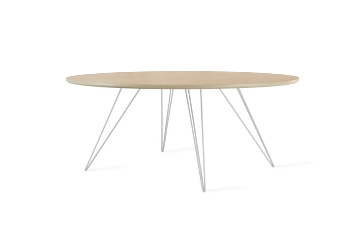 Williams Coffee Table - Small Oval - Tronk - Tables + Desks - Maple - White - HORNE