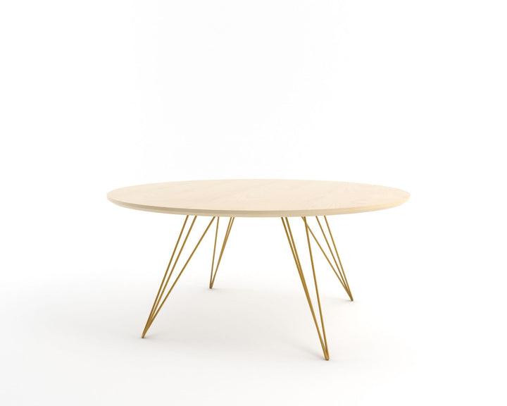 Williams Coffee Table - Small Oval - Tronk - Tables + Desks - Maple - Mustard - HORNE