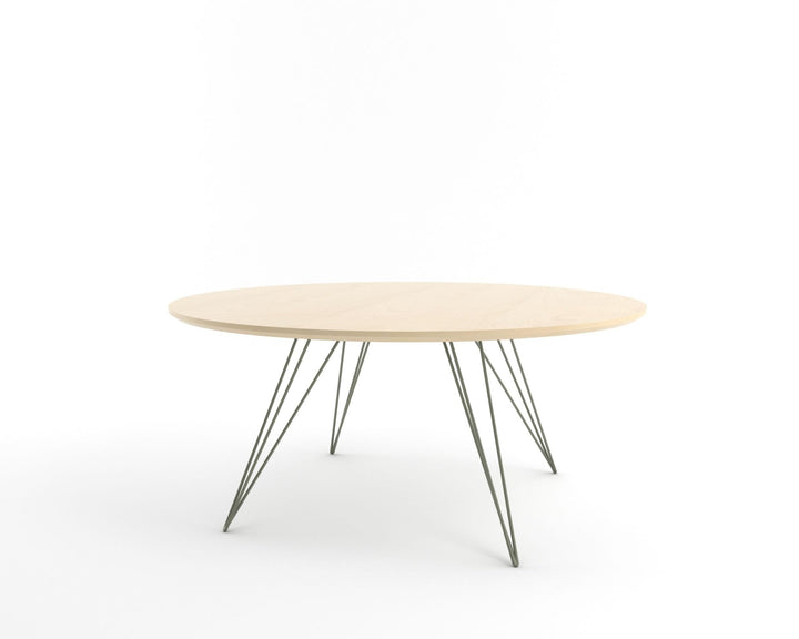 Williams Coffee Table - Small Oval - Tronk - Tables + Desks - Maple - Prairie Green - HORNE