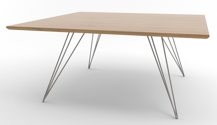Williams Coffee Table - Small Rectangle - Tronk - Tables + Desks - White Oak - Gray - HORNE