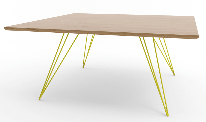 Williams Coffee Table - Small Rectangle - Tronk - Tables + Desks - Maple - Blood Red - HORNE