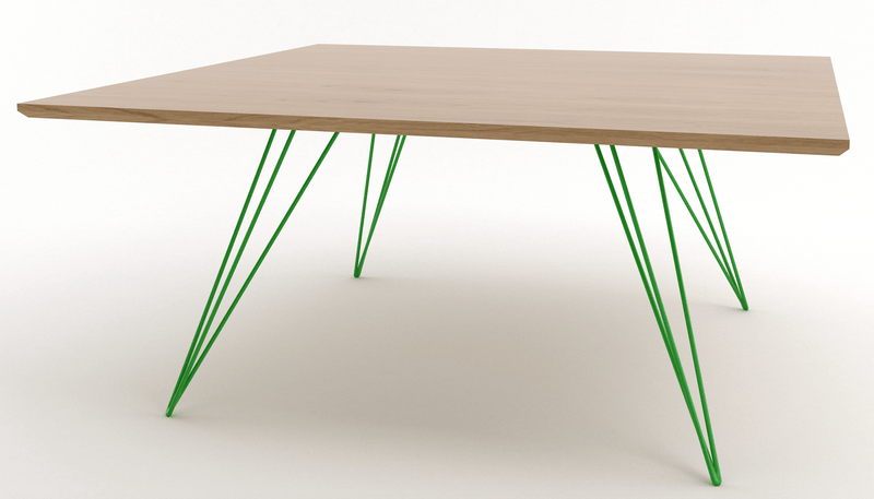 Williams Coffee Table - Small Rectangle - Tronk - Tables + Desks - Maple - Blood Red - HORNE