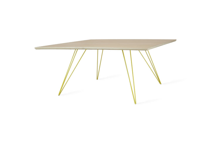 Williams Coffee Table - Small Square - Tronk - Tables + Desks - Maple - Yellow - HORNE