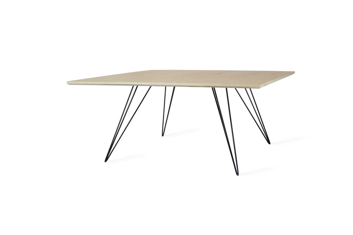 Williams Coffee Table - Small Square - Tronk - Tables + Desks - Maple - Black - HORNE