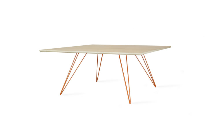 Williams Coffee Table - Small Square - Tronk - Tables + Desks - Maple - Orange - HORNE