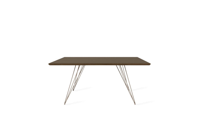 Williams Coffee Table - Small Square - Tronk - Tables + Desks - Walnut - Rose Copper - HORNE