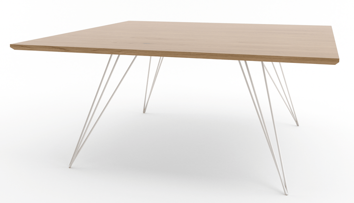 Williams Coffee Table - Small Square - Tronk - Tables + Desks - White Oak - White - HORNE