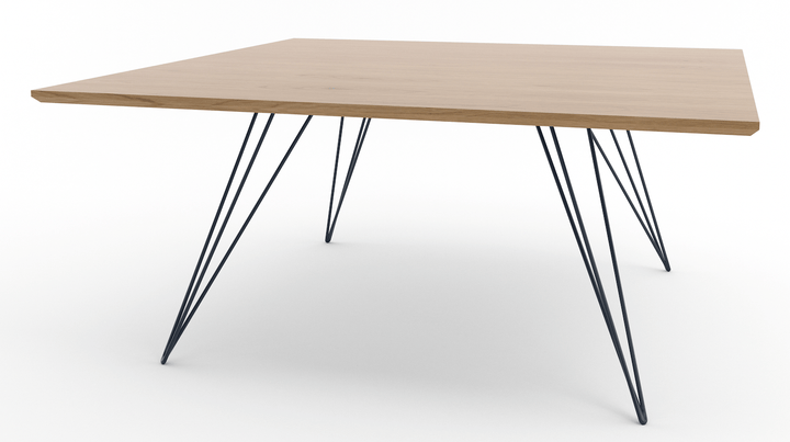 Williams Coffee Table - Small Square - Tronk - Tables + Desks - White Oak - Navy - HORNE