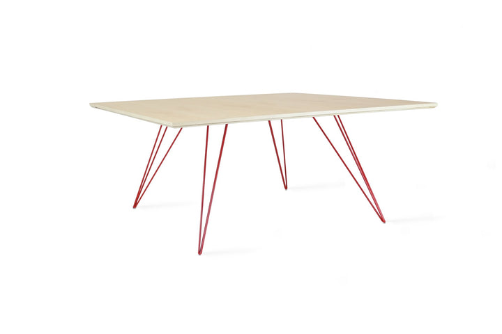 Williams Coffee Table - Small Square - Tronk - Tables + Desks - Maple - Red - HORNE