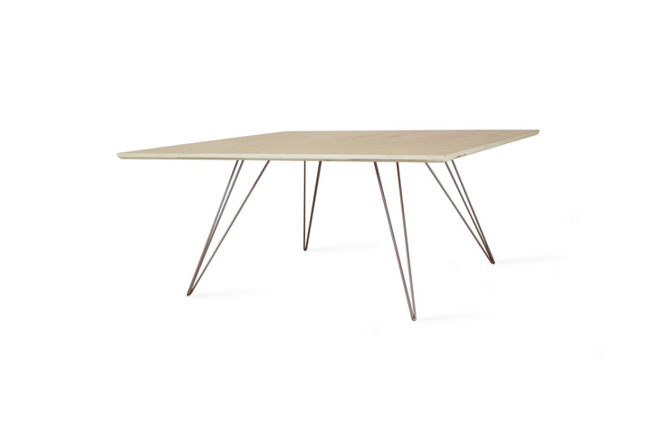 Williams Coffee Table - Small Square - Tronk - Tables + Desks - Maple - Rose Copper - HORNE
