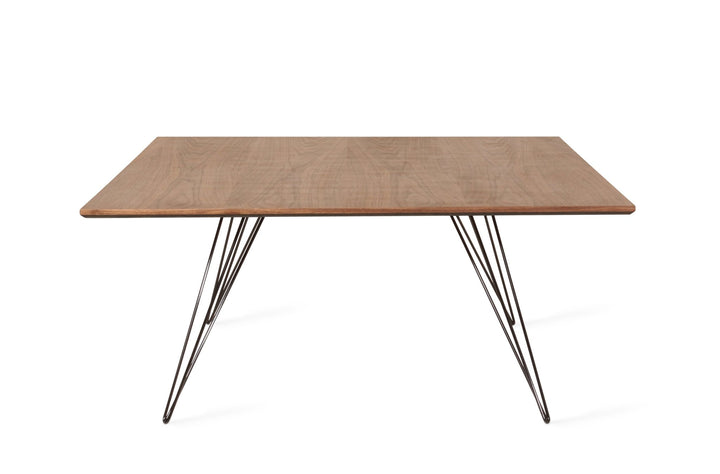 Williams Coffee Table - Small Square - Tronk - Tables + Desks - Walnut - Black - HORNE