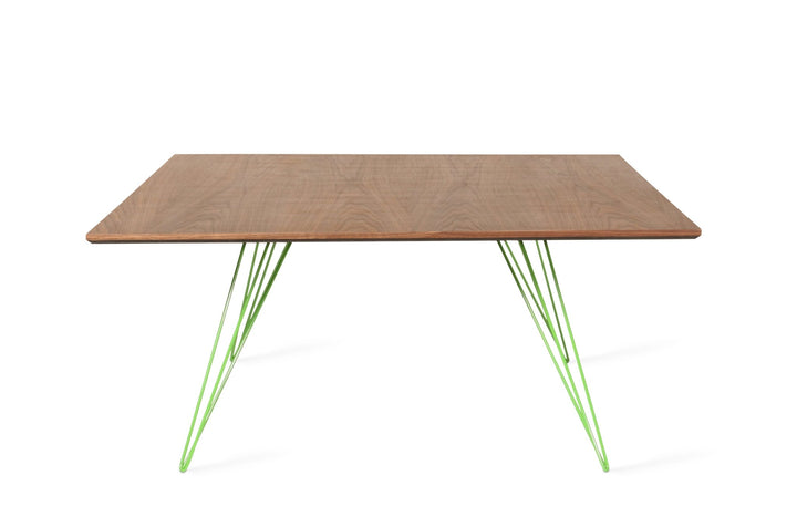 Williams Coffee Table - Small Square - Tronk - Tables + Desks - Walnut - Green - HORNE