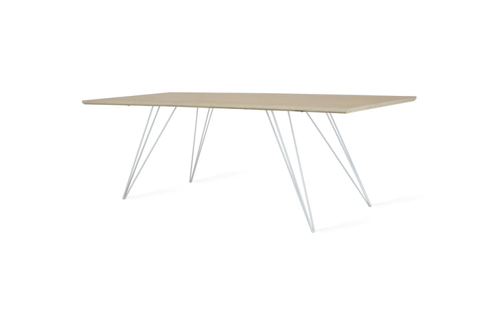 Williams Coffee Table - Thin Rectangle - Tronk - Tables + Desks - Maple - White - HORNE