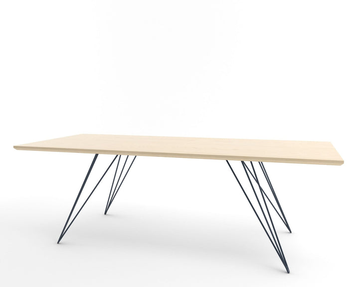 Williams Coffee Table - Thin Rectangle - Tronk - Tables + Desks - Maple - Navy - HORNE