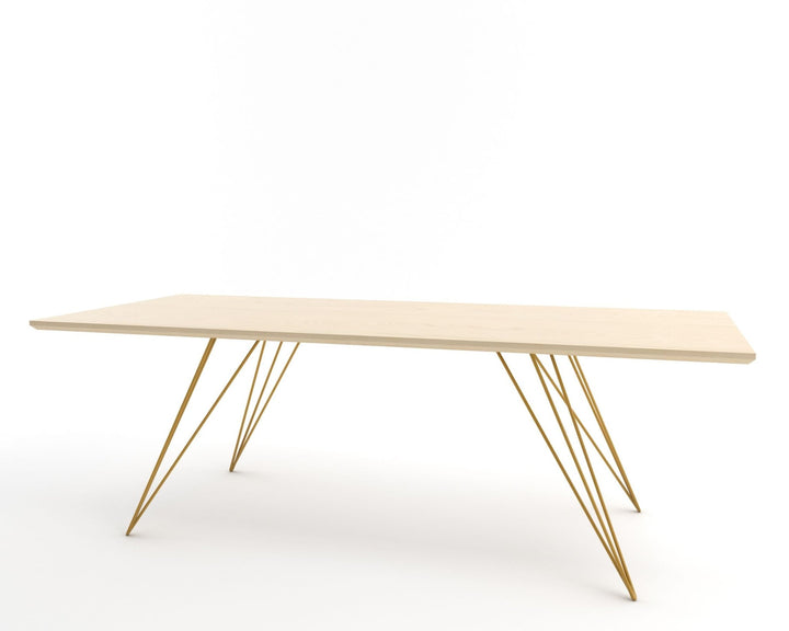Williams Coffee Table - Thin Rectangle - Tronk - Tables + Desks - Maple - Mustard - HORNE