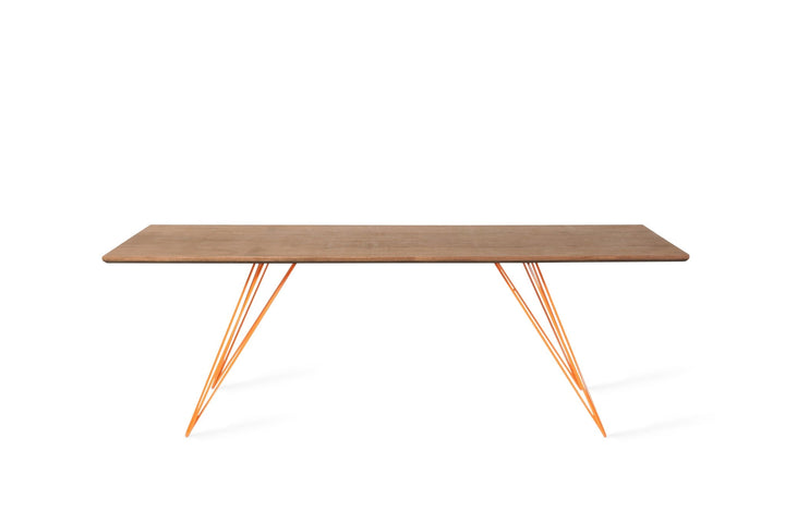 Williams Coffee Table - Thin Rectangle - Tronk - Tables + Desks - Walnut - Orange - HORNE