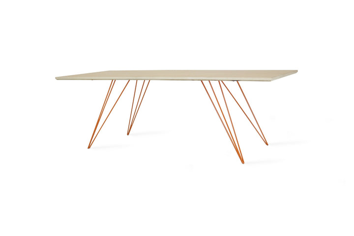 Williams Coffee Table - Thin Rectangle - Tronk - Tables + Desks - Maple - Orange - HORNE