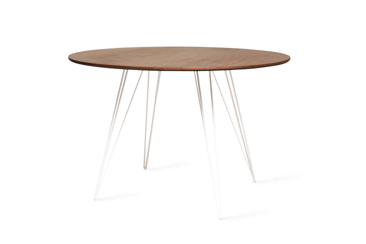 Williams Dining Table - Large Circle - Tronk - Tables + Desks - Walnut - White - HORNE