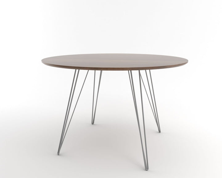 Williams Dining Table - Large Circle - Tronk - Tables + Desks - Walnut - Gray - HORNE