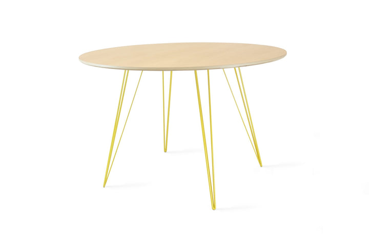 Williams Dining Table - Large Oval - Tronk - Tables + Desks - Maple - Yellow - HORNE