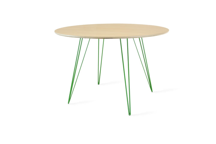 Williams Dining Table - Large Oval - Tronk - Tables + Desks - Maple - Green - HORNE