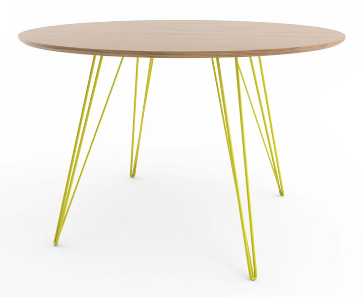 Williams Dining Table - Large Oval - Tronk - Tables + Desks - White Oak - Yellow - HORNE