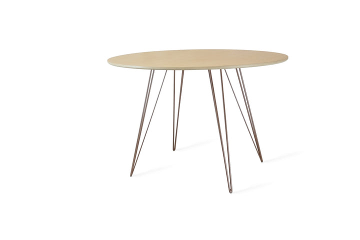 Williams Dining Table - Large Oval - Tronk - Tables + Desks - Maple - Rose Copper - HORNE
