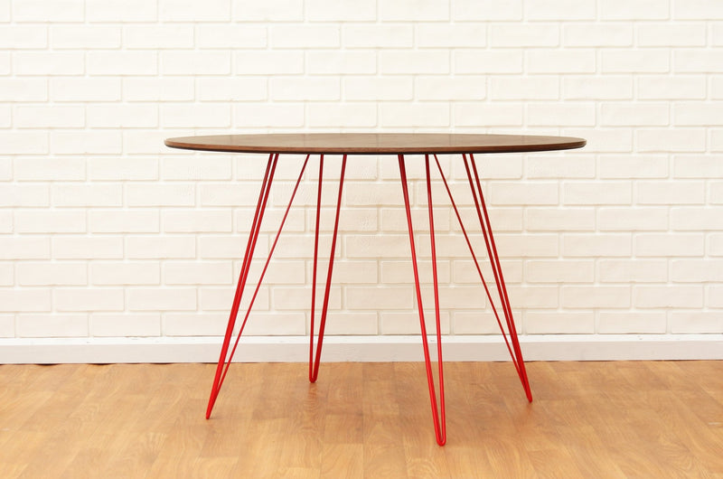 Williams Dining Table - Large Oval - Tronk - Tables + Desks - Maple - Blood Red - HORNE