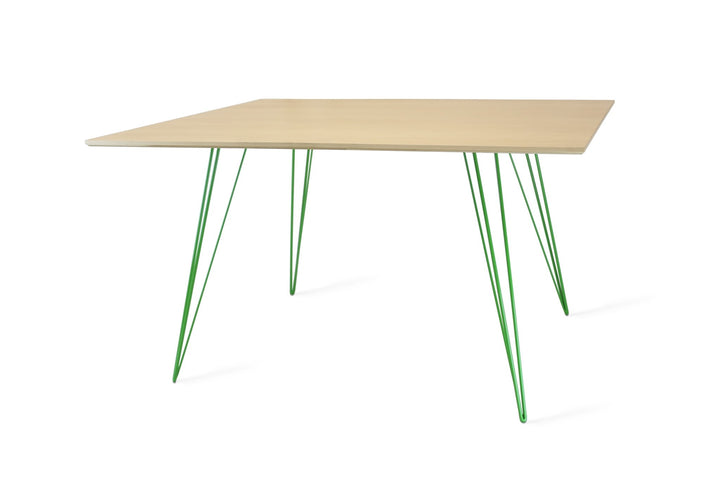 Williams Dining Table - Large Rectangle - Tronk - Tables + Desks - Maple - Green - HORNE