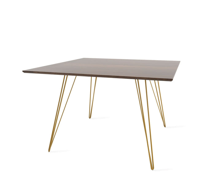 Williams Dining Table - Large Rectangle - Tronk - Tables + Desks - Walnut - Mustard - HORNE