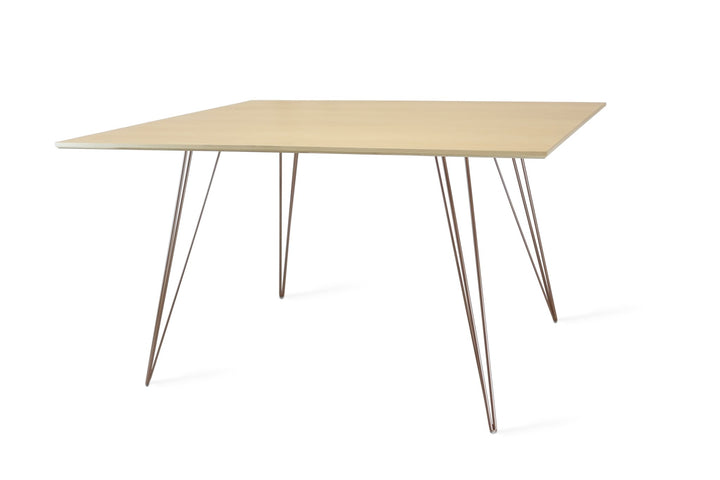 Williams Dining Table - Large Rectangle - Tronk - Tables + Desks - Maple - Rose Copper - HORNE