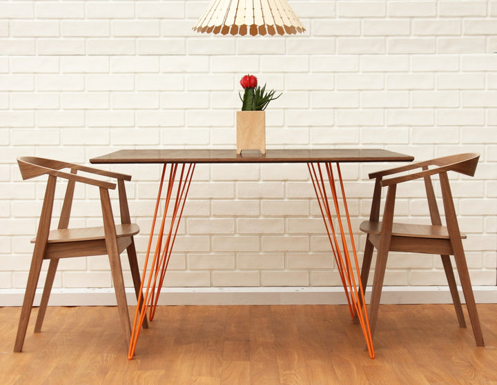 Williams Dining Table - Large Rectangle - Tronk - Tables + Desks - Walnut - White - HORNE