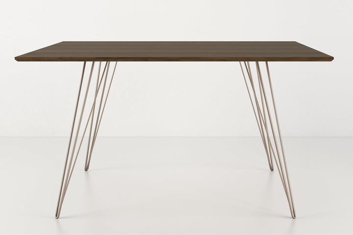 Williams Dining Table - Large Rectangle - Tronk - Tables + Desks - Walnut - Rose Copper - HORNE