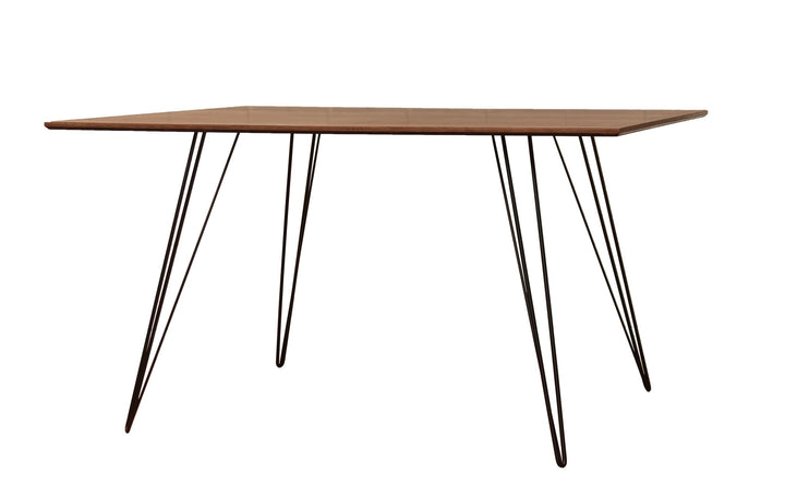 Williams Dining Table - Large Rectangle - Tronk - Tables + Desks - Walnut - Black - HORNE
