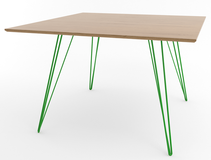Williams Dining Table - Large Rectangle - Tronk - Tables + Desks - White Oak - Green - HORNE