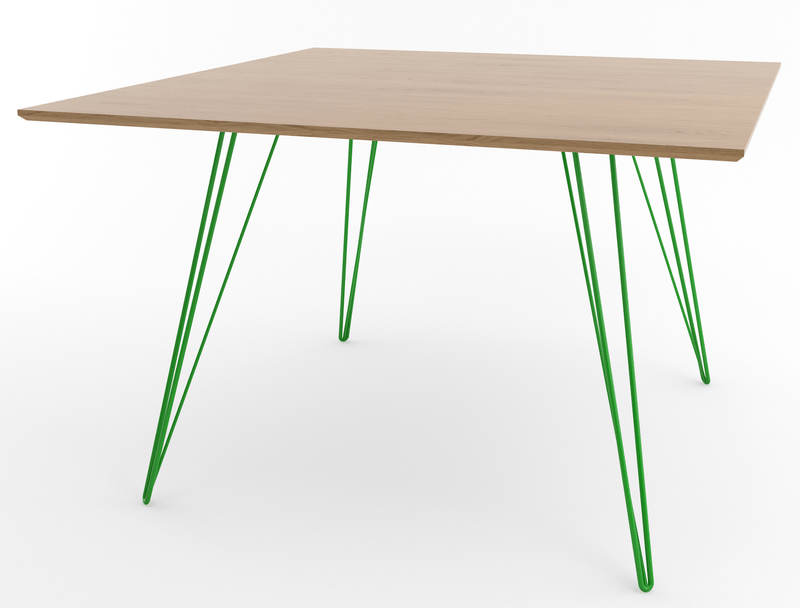 Williams Dining Table - Large Rectangle - Tronk - Tables + Desks - Maple - Blood Red - HORNE