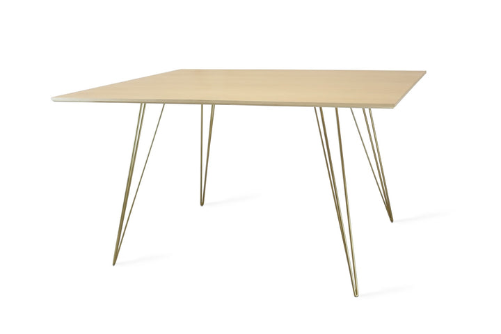 Williams Dining Table - Large Rectangle - Tronk - Tables + Desks - Maple - Brassy Gold - HORNE