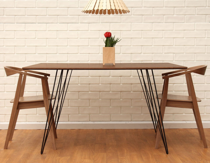 Williams Dining Table - Large Rectangle - Tronk - Tables + Desks - Walnut - White - HORNE