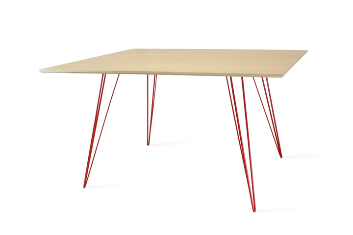Williams Dining Table - Large Rectangle - Tronk - Tables + Desks - Maple - Red - HORNE