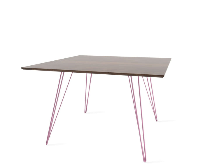 Williams Dining Table - Large Rectangle - Tronk - Tables + Desks - Walnut - Pink - HORNE